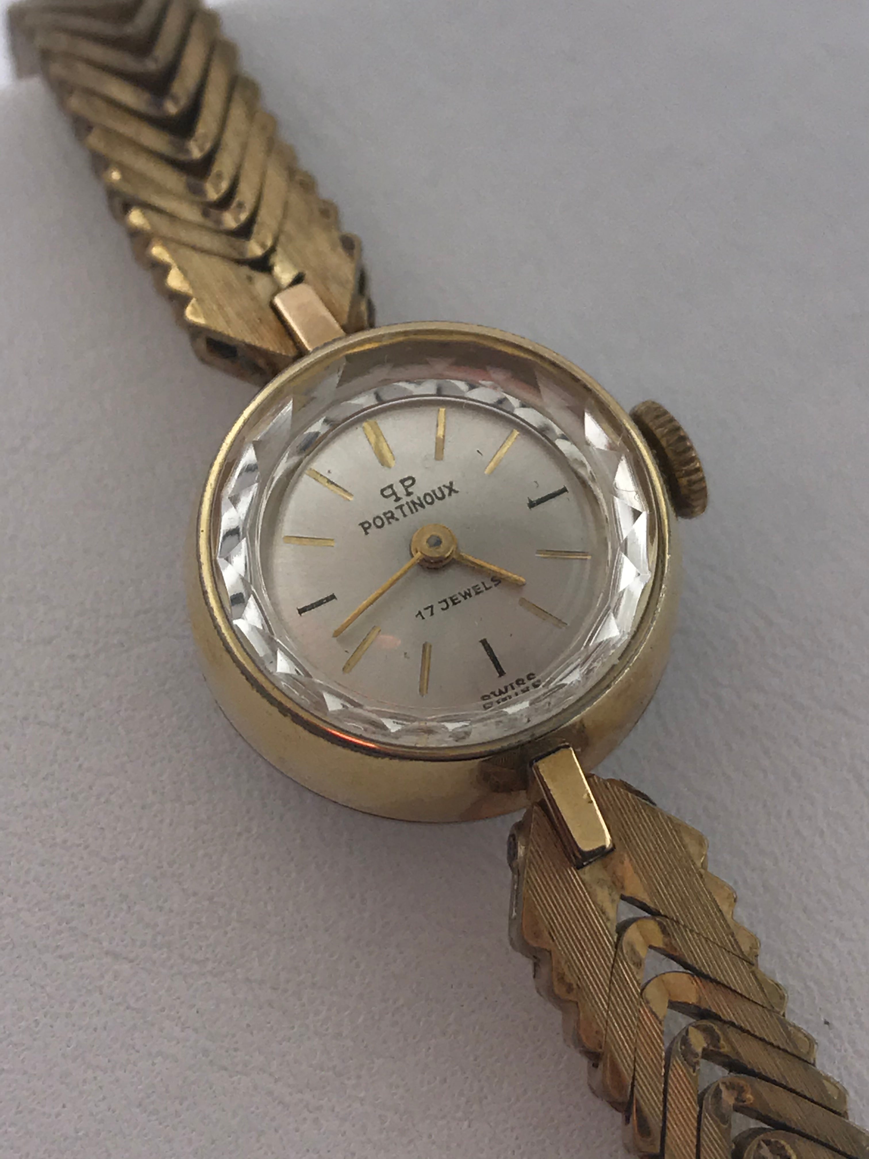 Ladies Vintage Paul Portinoux Watch - Le Vive Jewelry in Riverside