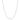 14k White Gold 2.0mm Regular Rope Chain - Le Vive Jewelry in Riverside