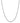 14k White Gold 4.0mm Regular Rope Chain - Le Vive Jewelry in Riverside