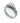 14K White Gold Briolette Cut Engagement Set - Le Vive Jewelry in Riverside