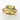 14K Rose Gold Special Cut Green Citrine on Braided Ring - Le Vive Jewelry in Riverside